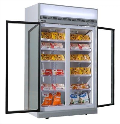 Congélateur à porte vitrée