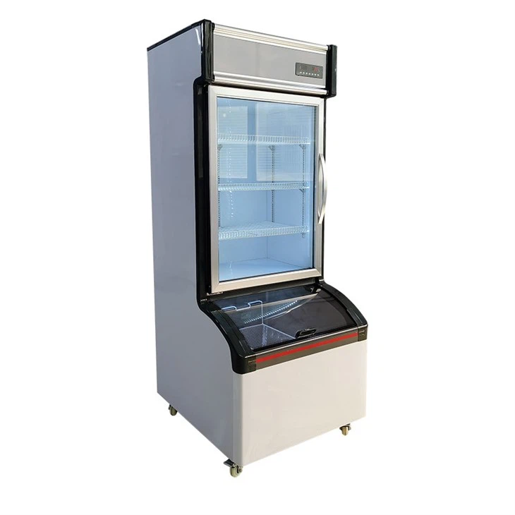 Dual Temperature Vertical Freezer